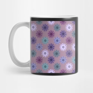 Deco Suns Cool on Mauve Repeat 5748 Mug